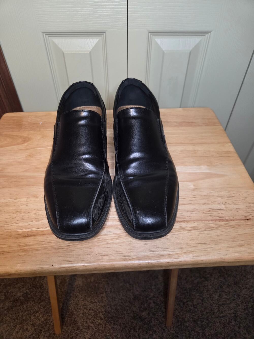 Croft and Barrow Men's Dress Shoes in Black Size 9